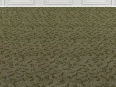 Wall to Wall Seamless Carpet Tile  No 2 3D model