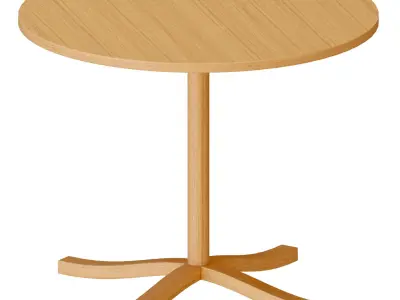 Hay Pastis Table and Chairs set 1 3D model