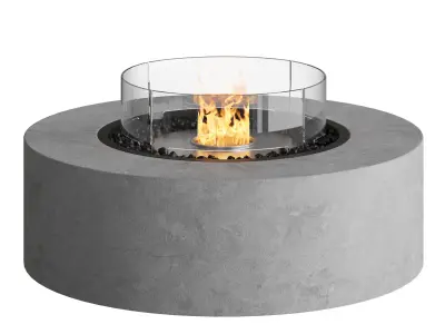 EcoSmart Fire Fireplace 3D model