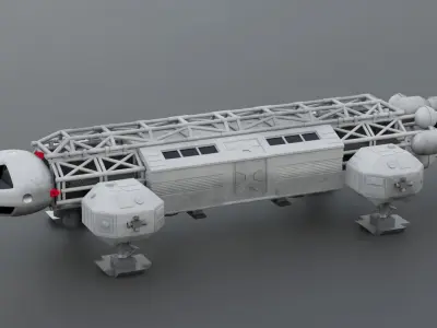 SPACE 1999 EAGLE 3D model purchase