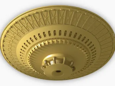 Original space craft 3D model