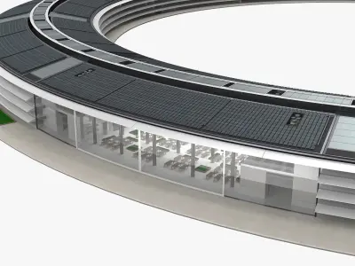 Apple Park Corporate Headquarters 3D model
