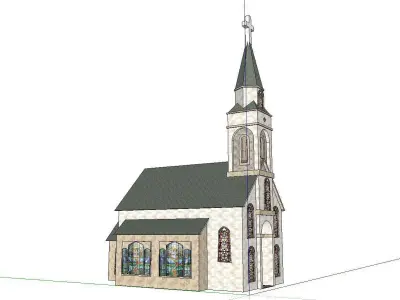 Architecture-Religion-God-Culture-Temple -0215 3D model