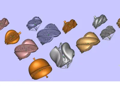 yuzukler fantazi 3D model