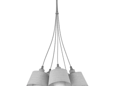 Compact Pendant Low-poly 3D model