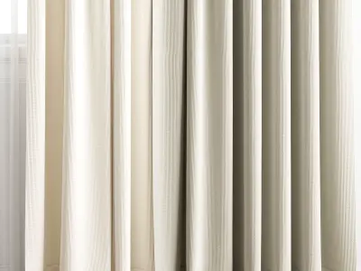 Curtain 218 3D model