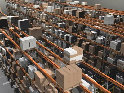  Robot Factory and Warehouse Collection 