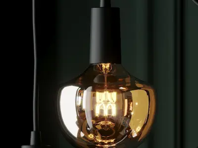 ORIGINAL PLUMEN 002 DIMMABLE LED 3D model