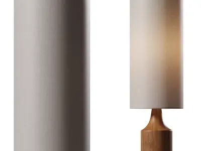 Hudson Diffused Table Lamp 3D model
