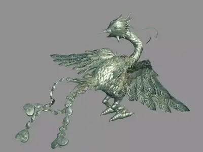 Gang Indoor - Feng Shui Array - Stone Statue 3D model