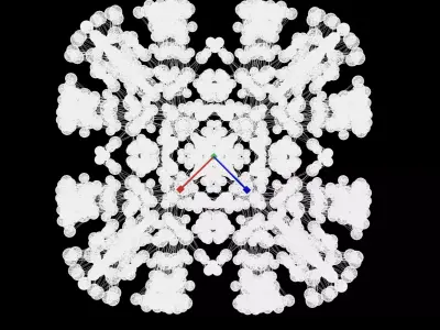 Pythagorean Tree of Life - Fractal Complexity 500K 3D model