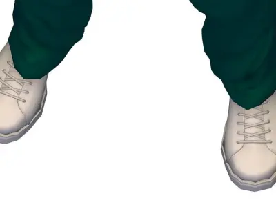 Cartoon High Poly Subdivision Avatar 013 Low-poly 3D model