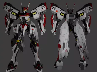 XFJ-01 Shiranui 3D model