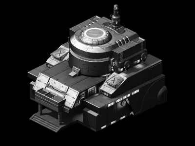 Different dimension world - office 3D model