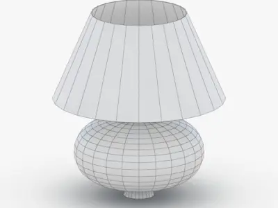 1362 - Table Lamp Low-poly 3D model
