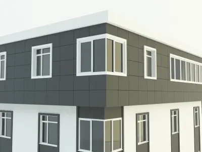  building house 3ds model 3D model
