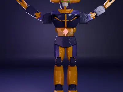 Zodiac Gundam Collection - 12 Unique 3D Models 3D model