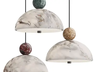 Penndat lamp STENLY MARBLE 3D model