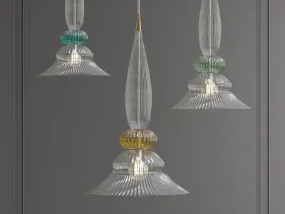 PALAZZO ducale pendant light 3D model