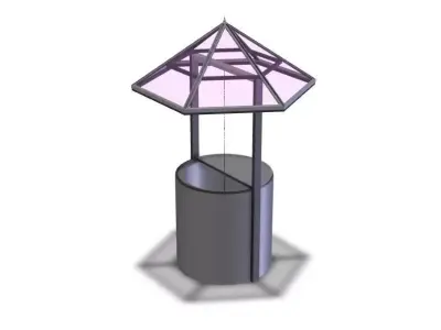 Fresh Water well 3D model