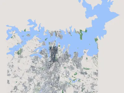 Sydney City Australia 3D model