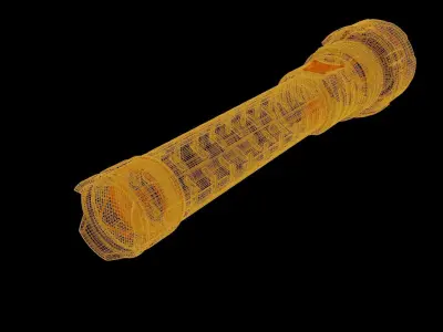 Flashlight BL-713B-P160 3D model