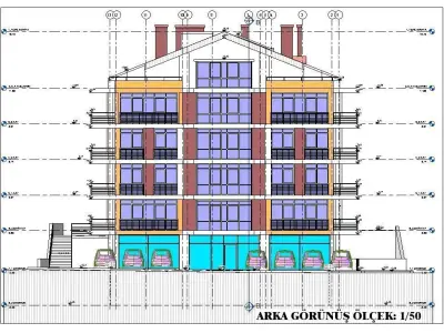 Building Design Apartment High Detail Model Revit 3D model