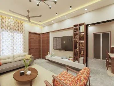  Indian Contemporary Haven 3D model