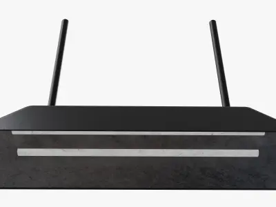 Celing Lamp Set Low-poly 3D model