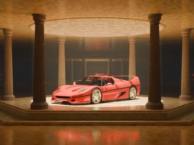 Roman Palace 3D model