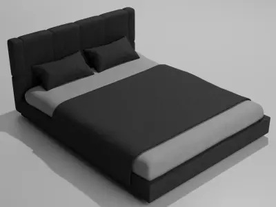 Bed 3d mdoel Free 3D model