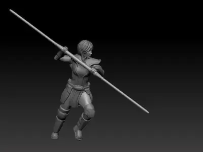 Ancient Female Grand Master 3D print model