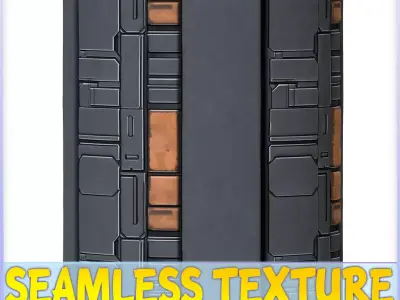 SciFi Seamless Texture Texture 31