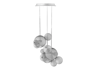 Bolle BLS14C Pendant Lamp 3D model