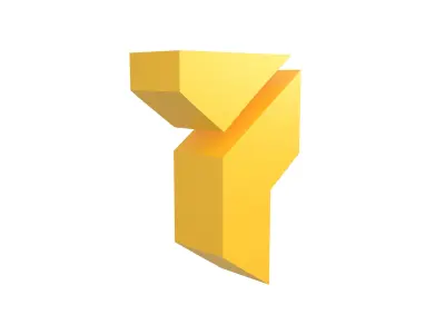 Sci-Fi Number 7 v1 006 Low-poly 3D model