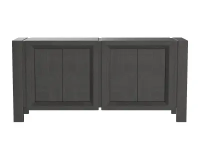 Jill 4 Door Cabinet Storage EM JIB 721834 3D model