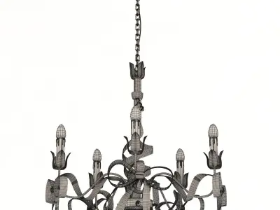 classic chandelier 3D model