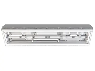 Space Station Ceiling - Long 3D model