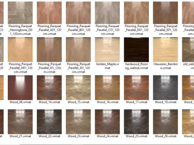  VRMAT Materials Pack Vray PBR for SketchUp 3dsMax Rhino 2400 Texture