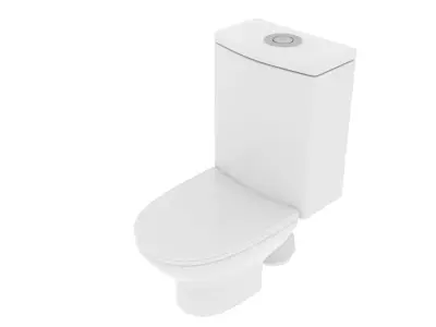 Toilet 3D model purchase