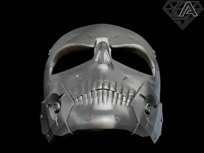 Death Stranding Die Hardman Skull Sci fi mask 3D print model