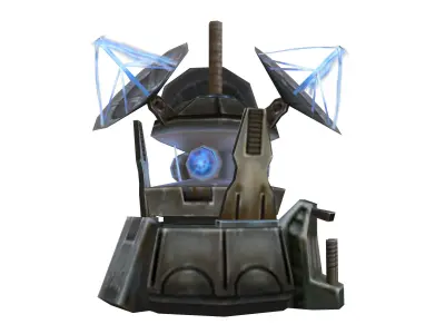 Energy device - radar 01 3D model