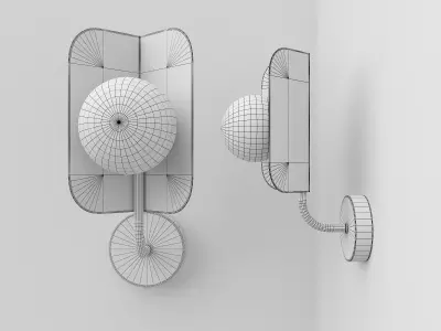 Nonnison Wall Light 3D model