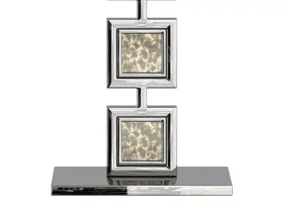 Silver Table Lamp 3D model