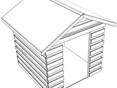 Dog House 3D model