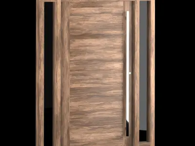 Exterior Large Doors 3D model 3
