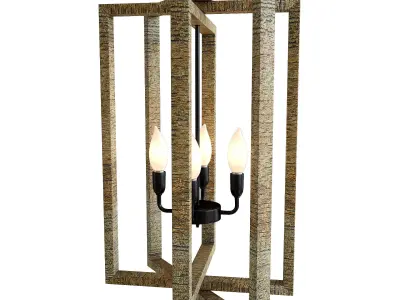 Ashley Lamps and Lighting Anakin Pendant Lamp 3D model