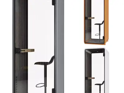 Soundbox acoustic pod 3D model