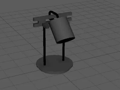 Modern  Lamp LOFT STYLE 3D model