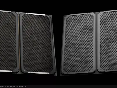PBR Material -Rubber Surface Texture
